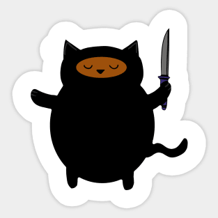 Ninja Cat Sticker